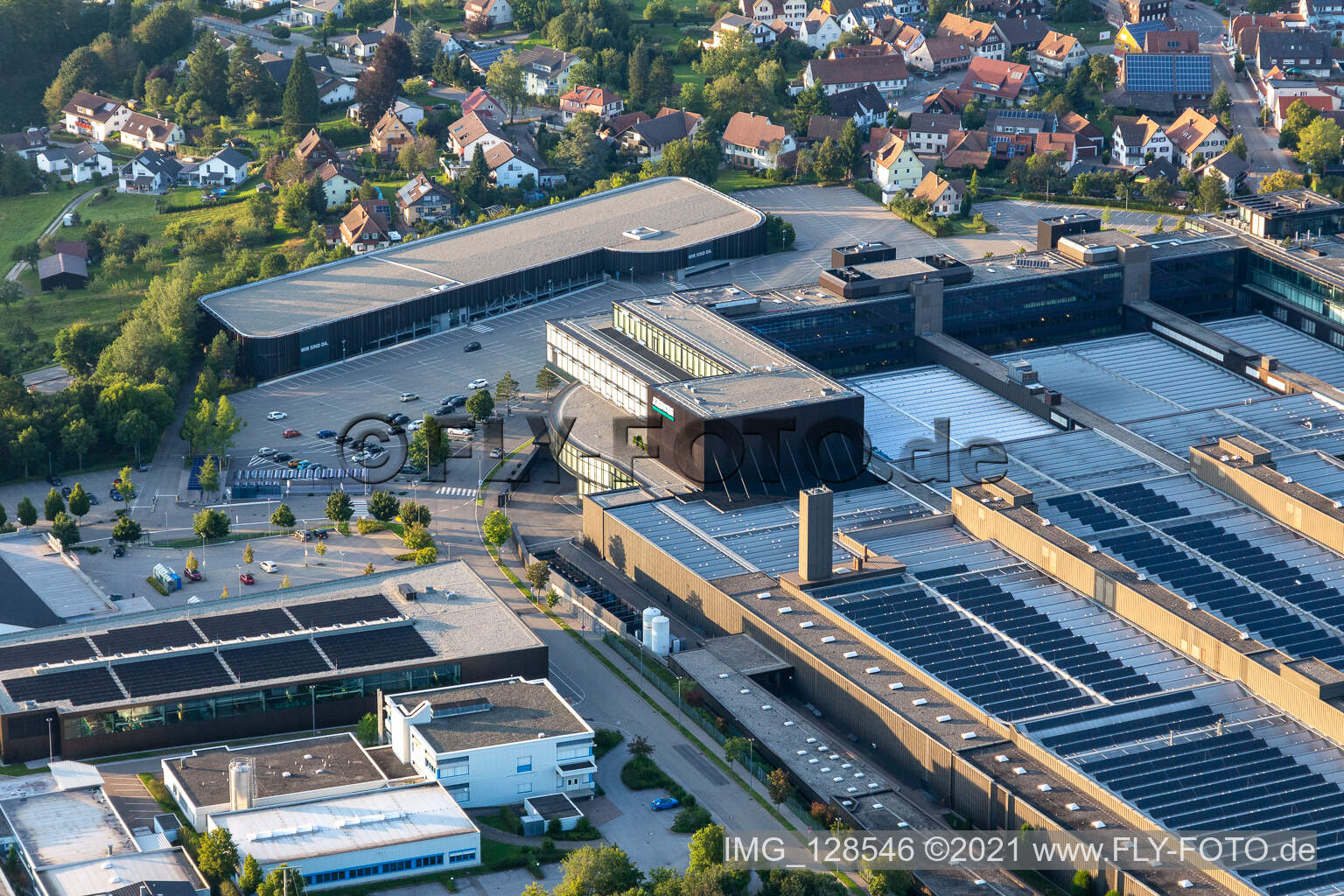 Luftbild von ARBURG GmbH + Co KG.  Aberle Kunststoffverarbeitung GmbH in Loßburg im Bundesland Baden-Württemberg, Deutschland
