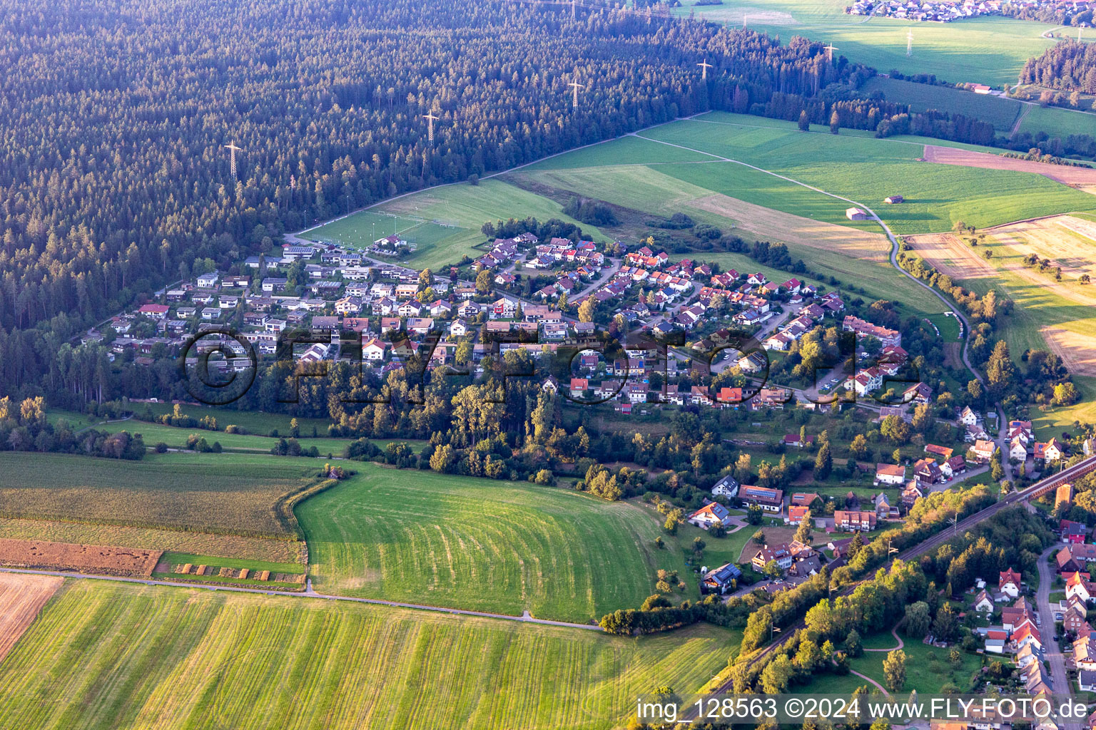 Luftbild von Freudenstadt im Bundesland Baden-Württemberg, Deutschland