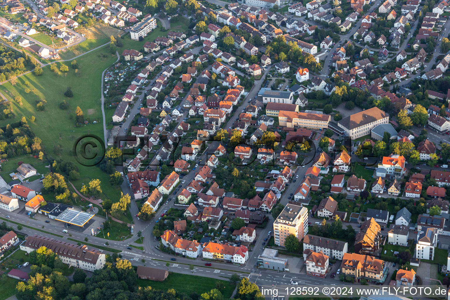 Freudenstadt im Bundesland Baden-Württemberg, Deutschland aus der Luft