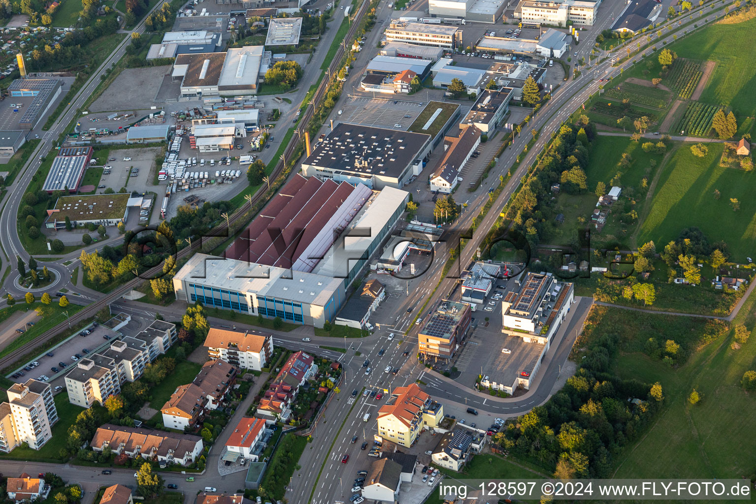 Freudenstadt im Bundesland Baden-Württemberg, Deutschland von oben gesehen