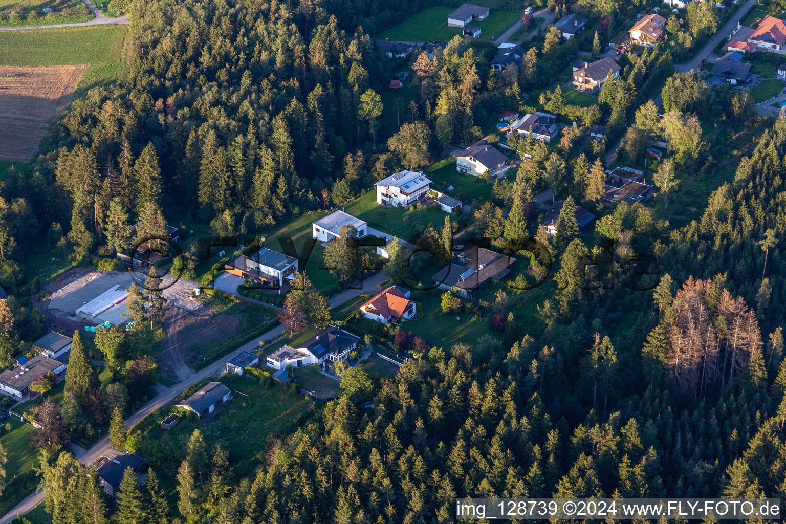 Luftbild von Einsteigerweg in Dietingen im Bundesland Baden-Württemberg, Deutschland