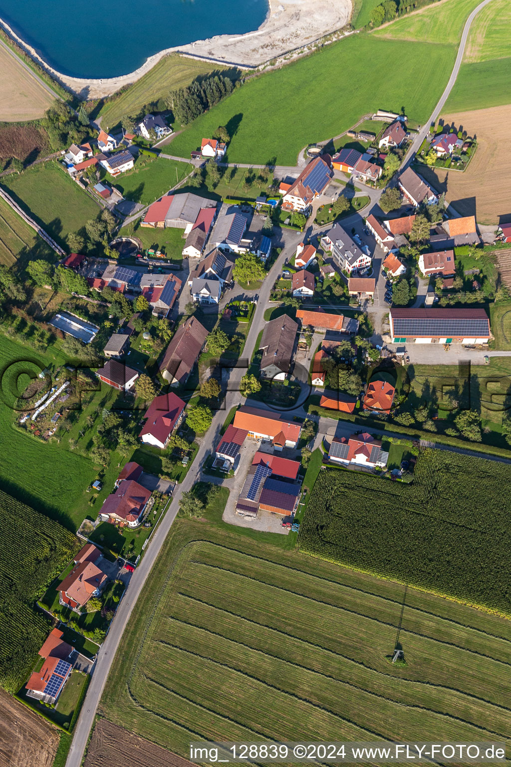 Ortsteil Sattenbeuren in Bad Schussenried im Bundesland Baden-Württemberg, Deutschland