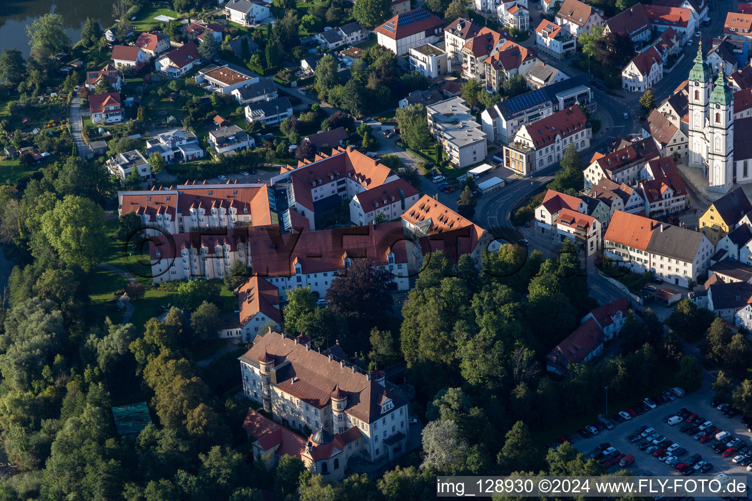 Waldburg-Zeil Kliniken - Klinik im Hofgarten, Fachklinik für Orthopädie und Rheumatologie,  Hofgarten-Klinik, Sportklinik Ravensburg, Praxis Bad Waldsee im Ortsteil Steinach im Bundesland Baden-Württemberg, Deutschland