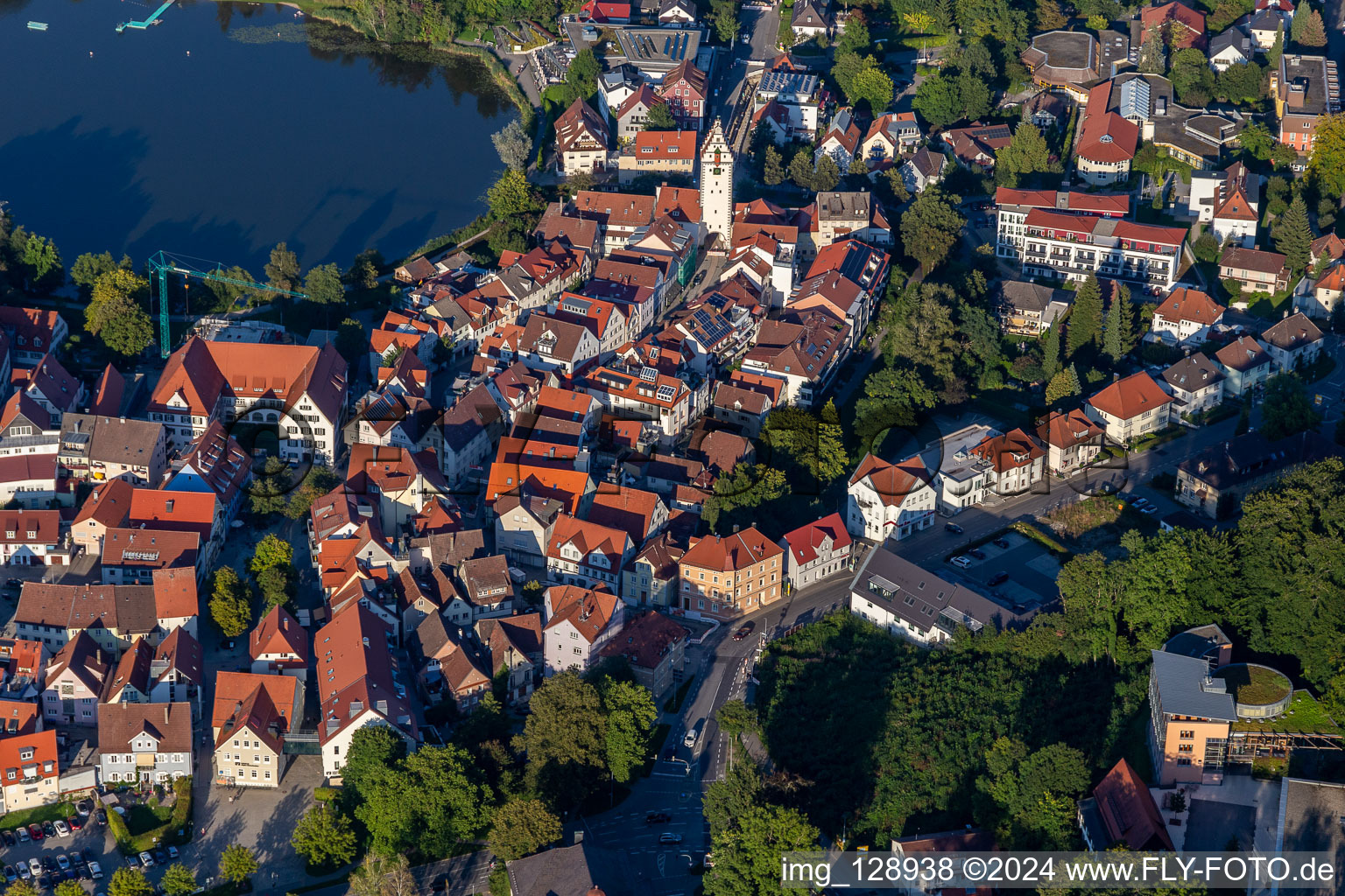 Wurzacher Tor in Bad Waldsee im Bundesland Baden-Württemberg, Deutschland