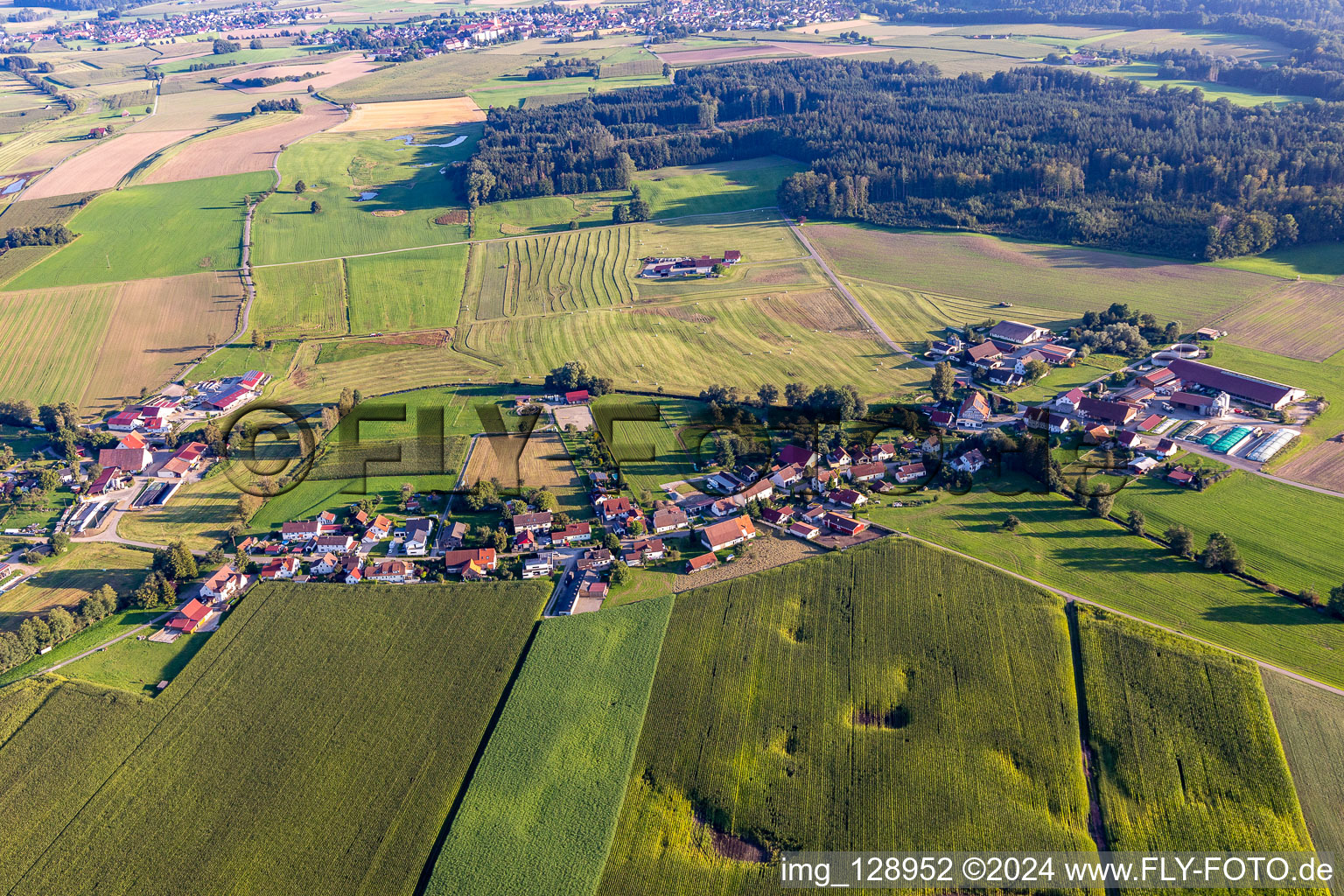 Ortsteil Obermöllenbronn in Bad Waldsee im Bundesland Baden-Württemberg, Deutschland