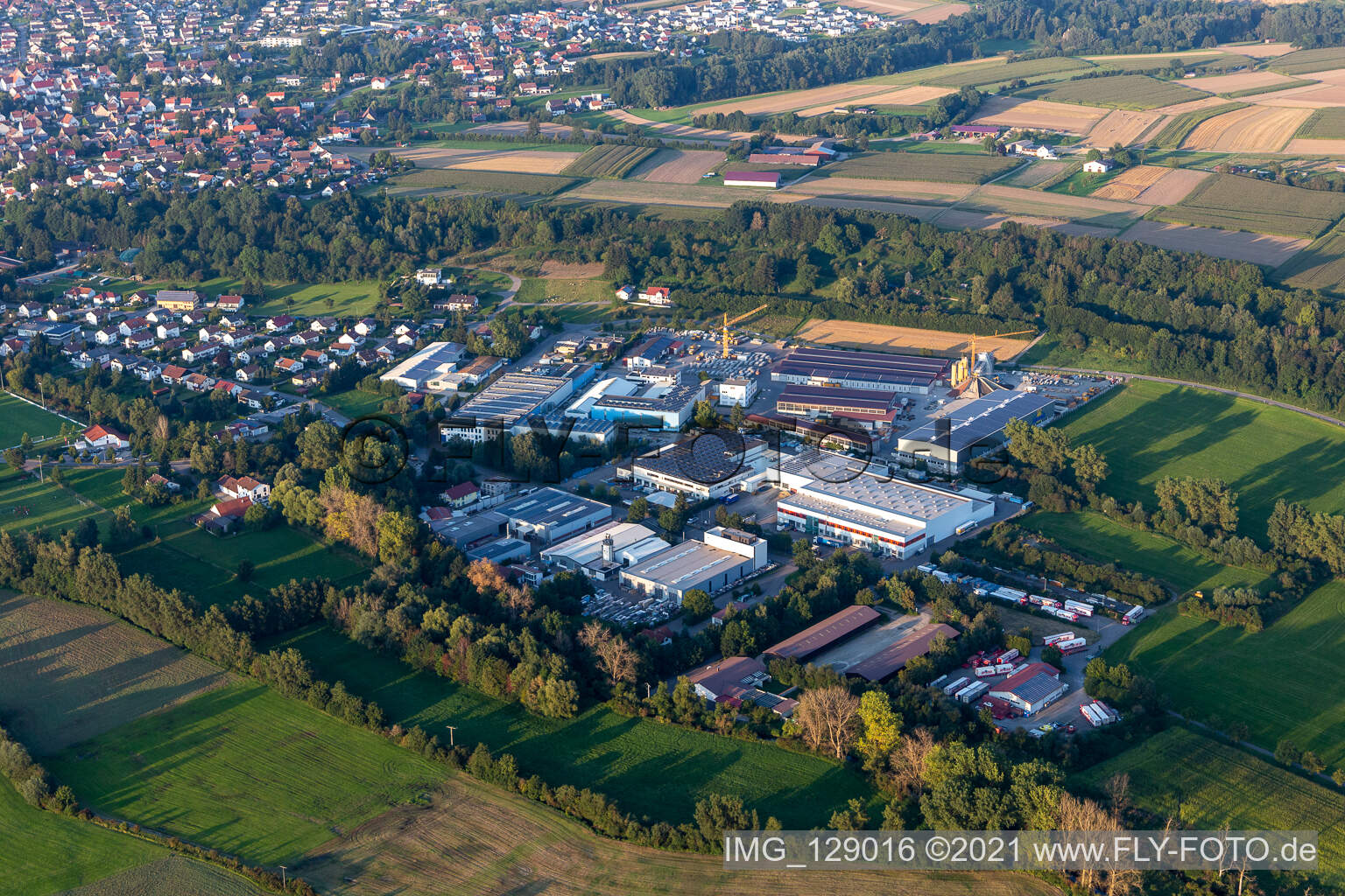 TU Maschinen- und Anlagenbau GmbH,  Eurostahl KG,  Fensterle Bauunternehmen GmbH in Ertingen im Bundesland Baden-Württemberg, Deutschland