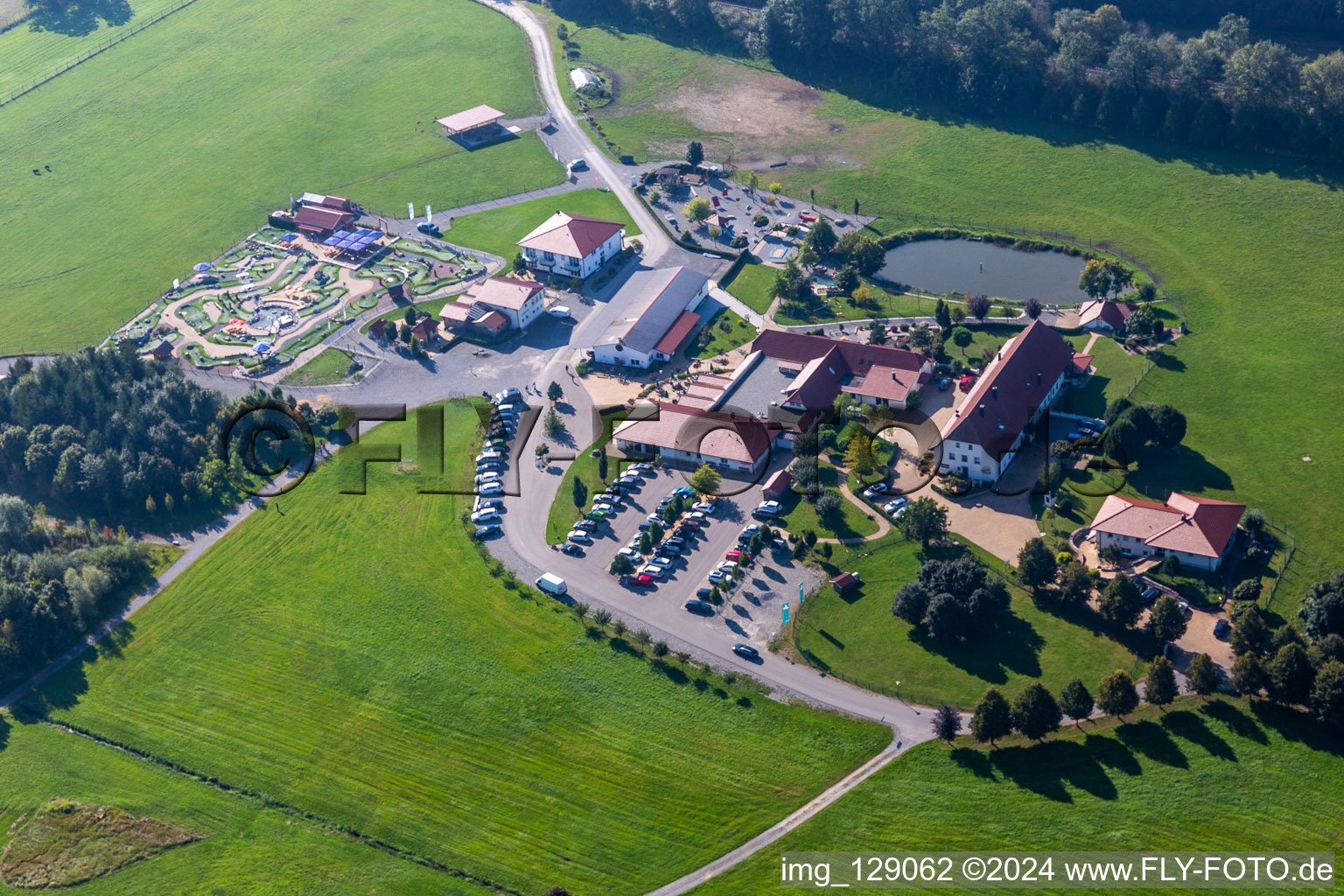 Hotel Hofgut Tiergarten in Aulendorf im Bundesland Baden-Württemberg, Deutschland