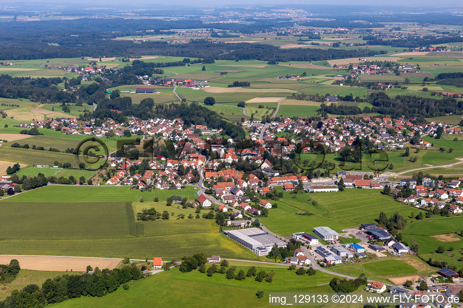 Ortsteil Siegenwieden in Bergatreute im Bundesland Baden-Württemberg, Deutschland