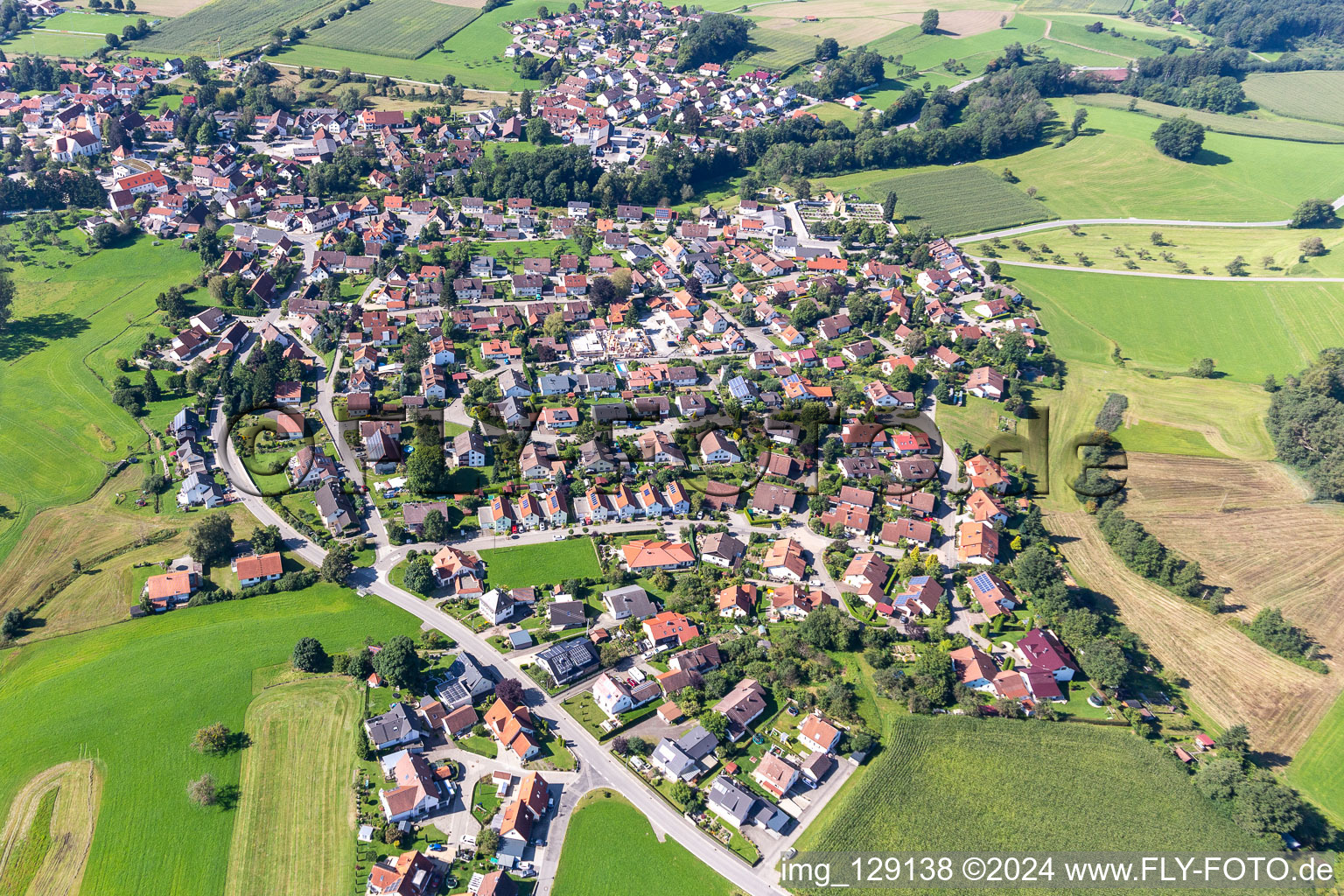 Ortsteil Oberstocken in Bergatreute im Bundesland Baden-Württemberg, Deutschland