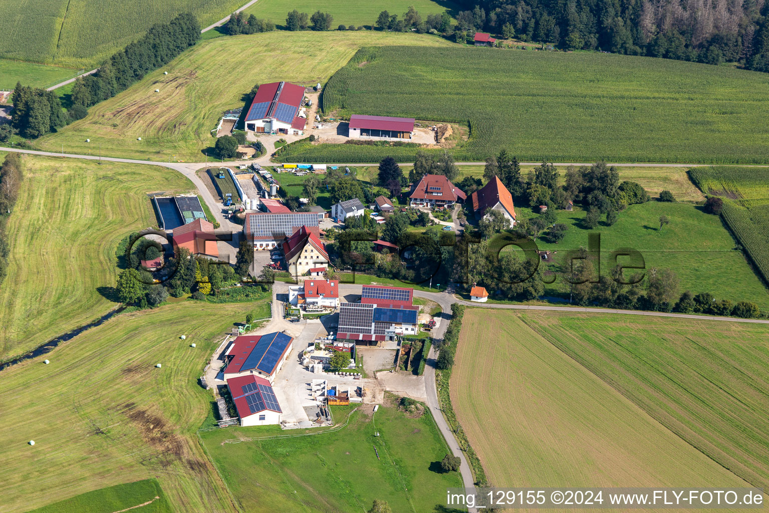 Reitverein Reue eV im Ortsteil Obermöllenbronn in Bad Waldsee im Bundesland Baden-Württemberg, Deutschland