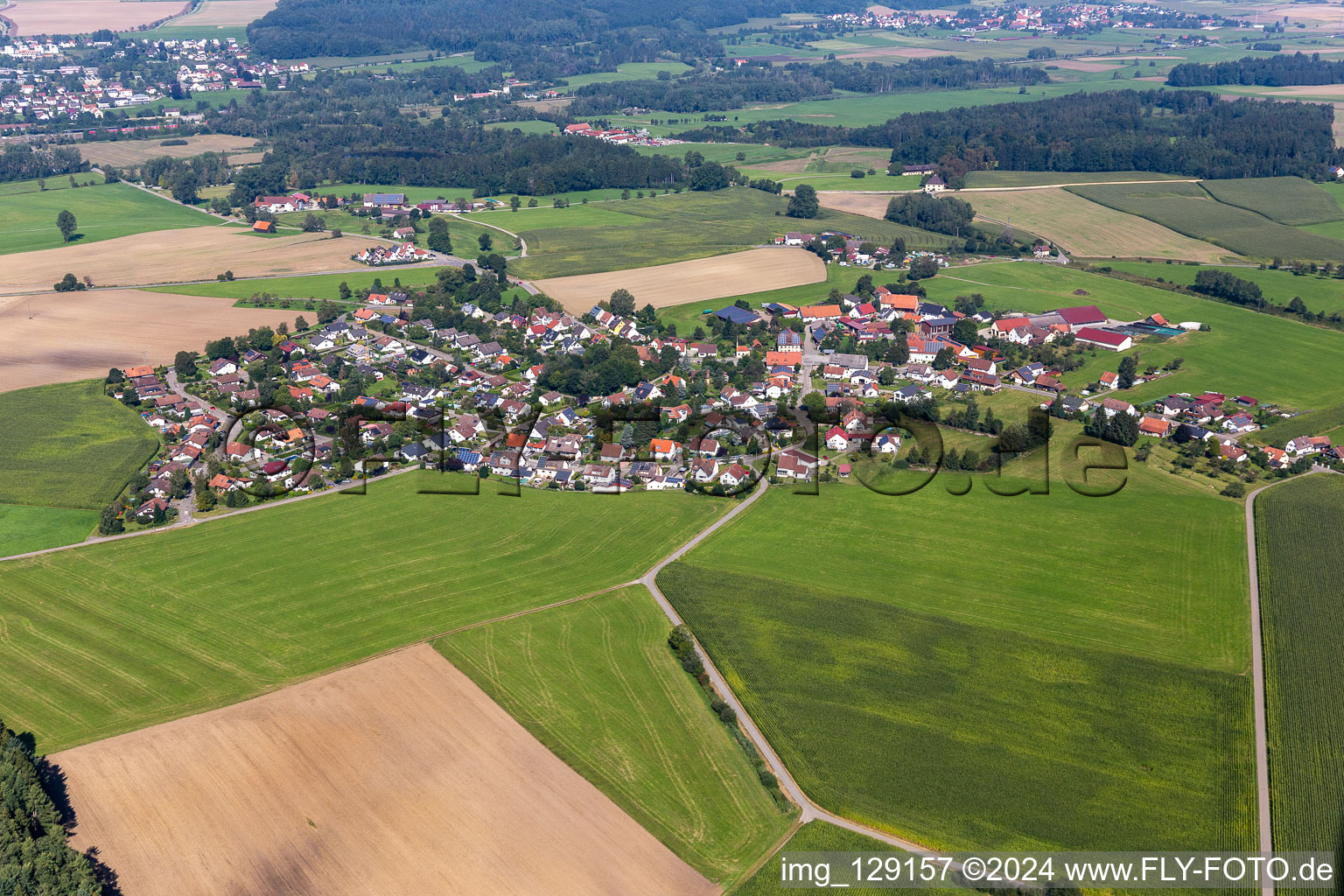 Ortsteil Tannhausen in Aulendorf im Bundesland Baden-Württemberg, Deutschland