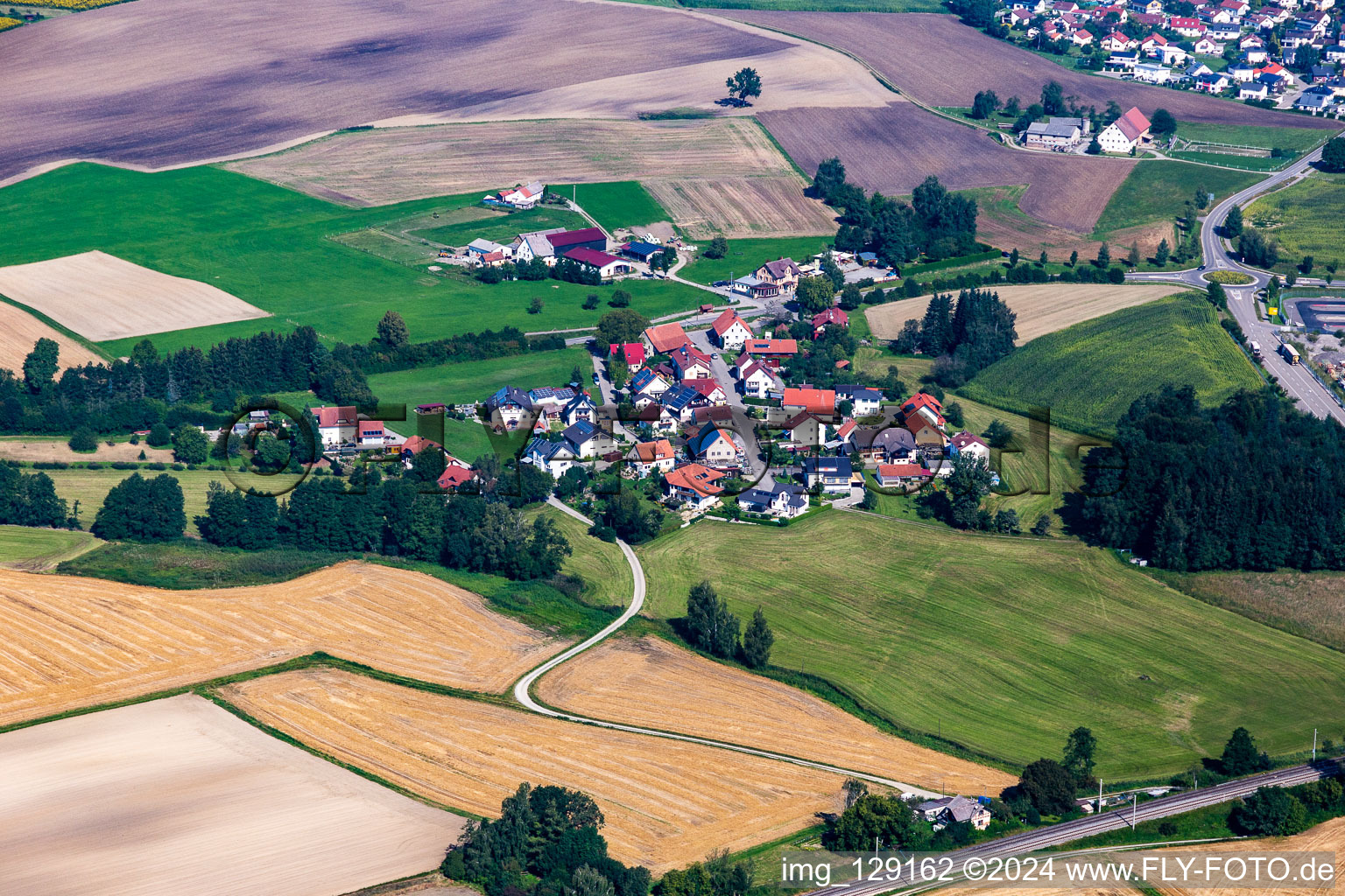 Lufthütte im Ortsteil Kürnbach in Bad Schussenried im Bundesland Baden-Württemberg, Deutschland