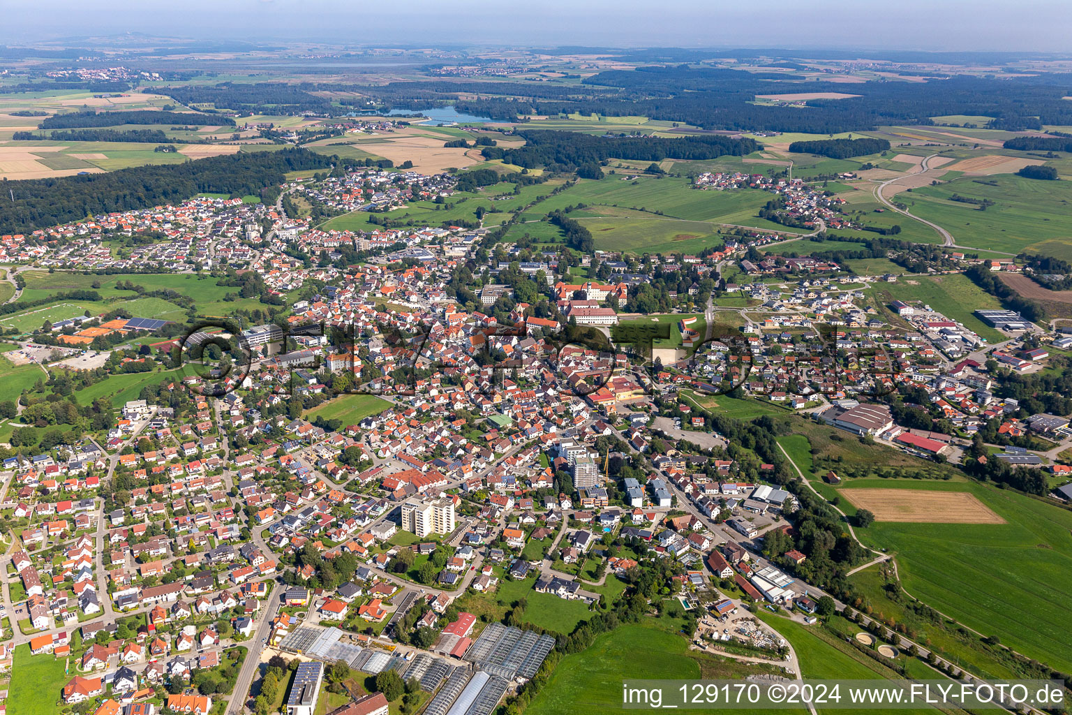 Ortsteil Zellerhof in Bad Schussenried im Bundesland Baden-Württemberg, Deutschland