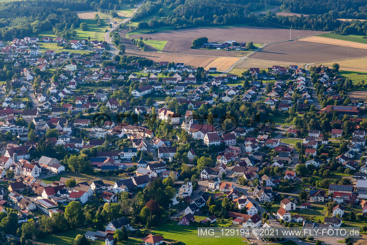 Mariä Himmelfahrt Kirche in Bingen im Bundesland Baden-Württemberg, Deutschland