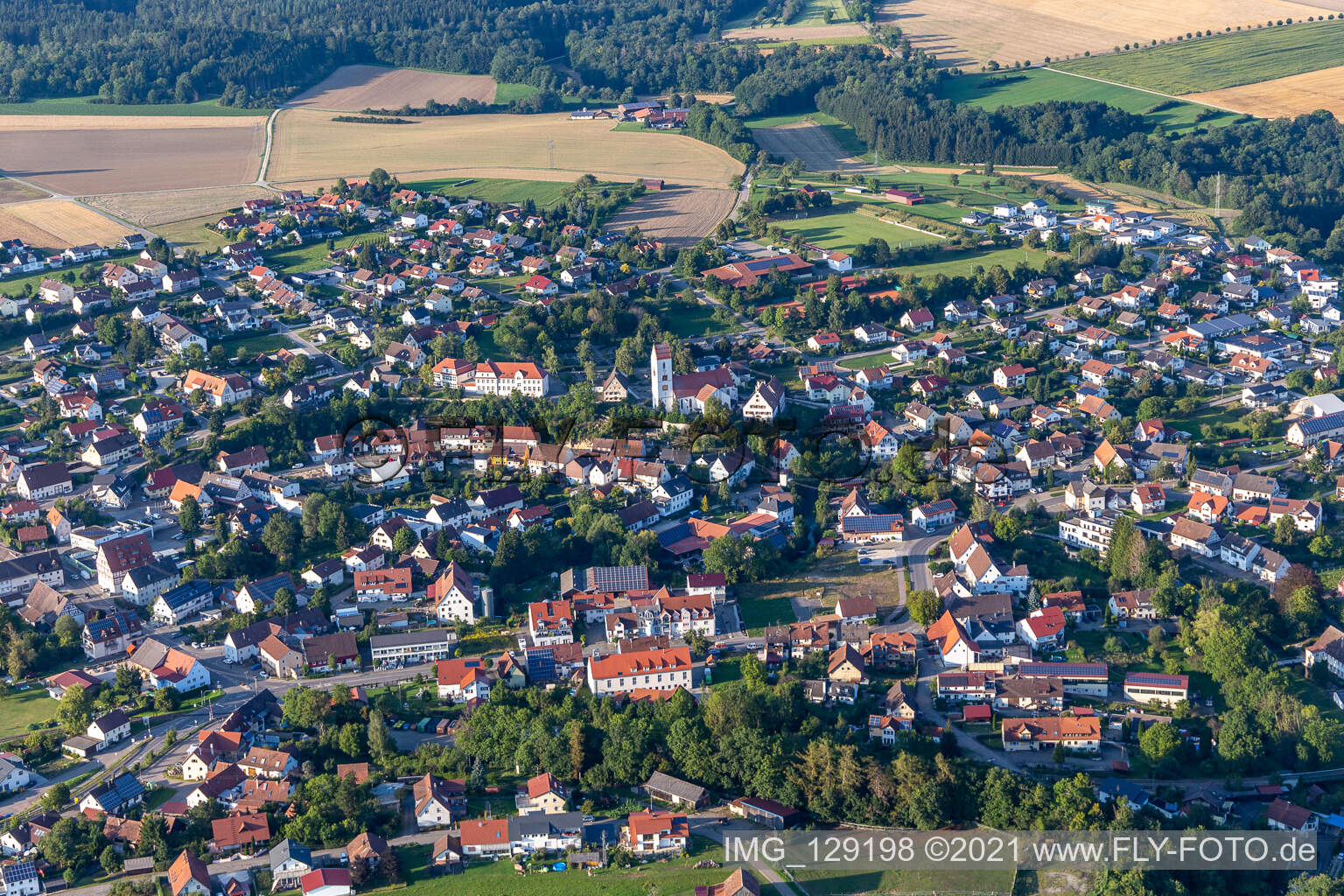 Bingen im Bundesland Baden-Württemberg, Deutschland aus der Luft