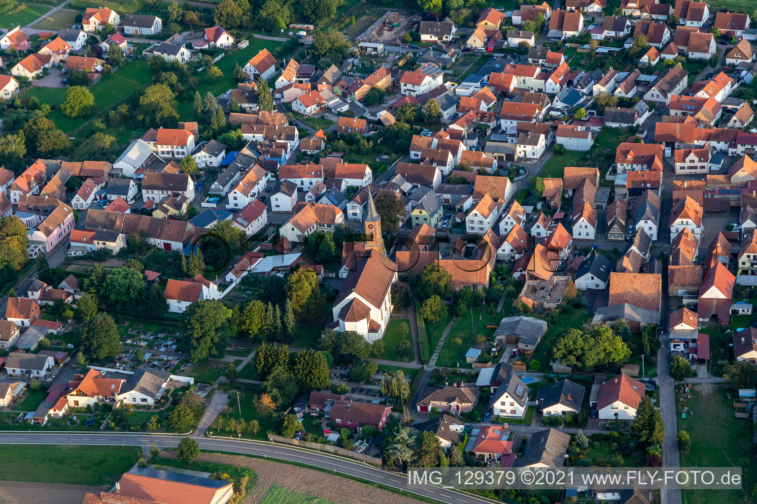 Pfarrkirche St. Ulrich, Kapsweyer im Bundesland Rheinland-Pfalz, Deutschland