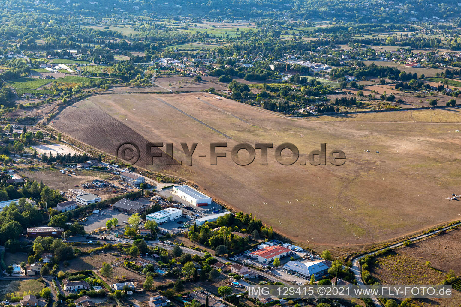 Fayence-Tourrettes Airfield im Bundesland Var, Frankreich