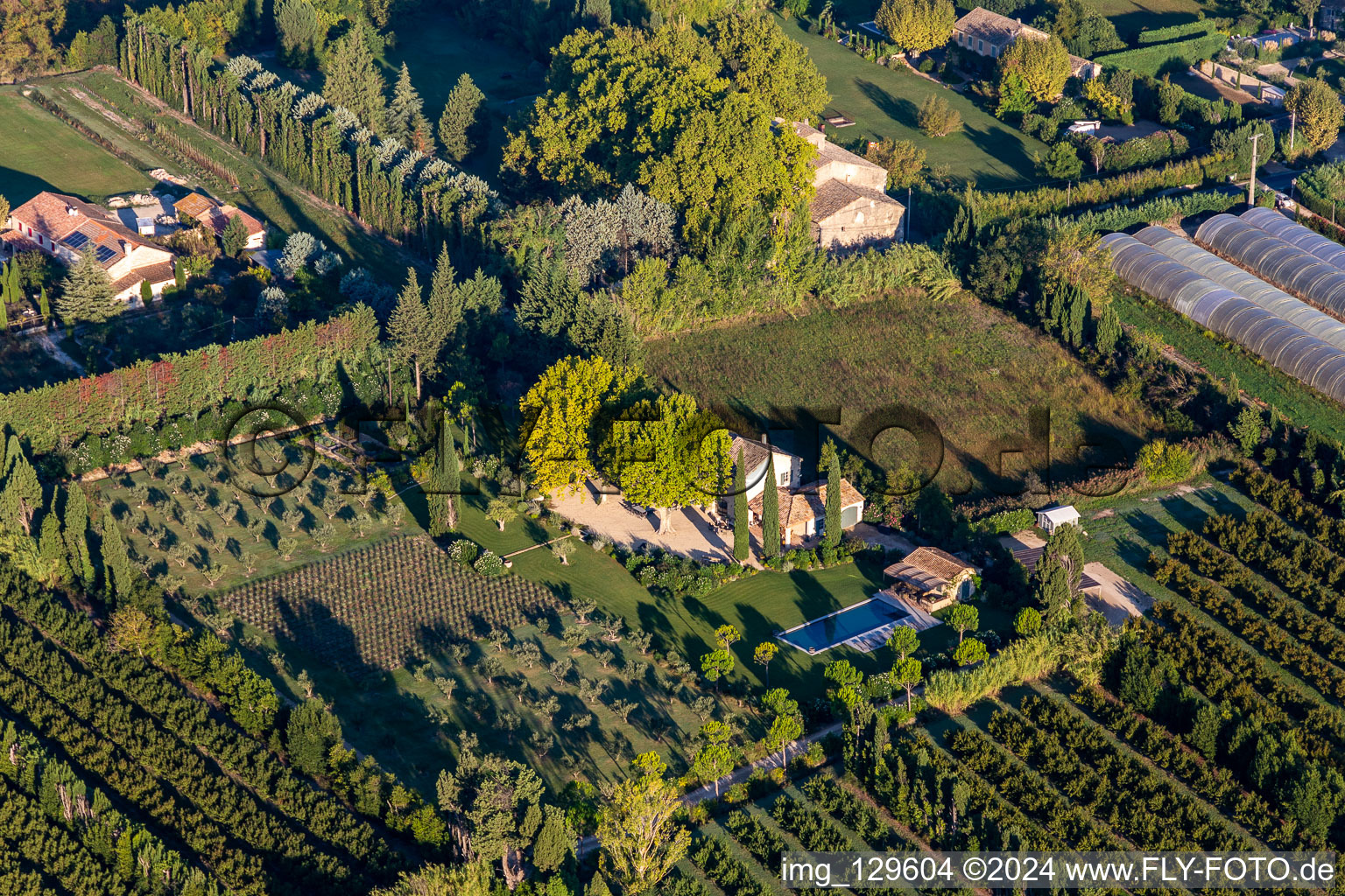 Ortsteil Partie Nord Est in Saint-Rémy-de-Provence im Bundesland Bouches-du-Rhône, Frankreich