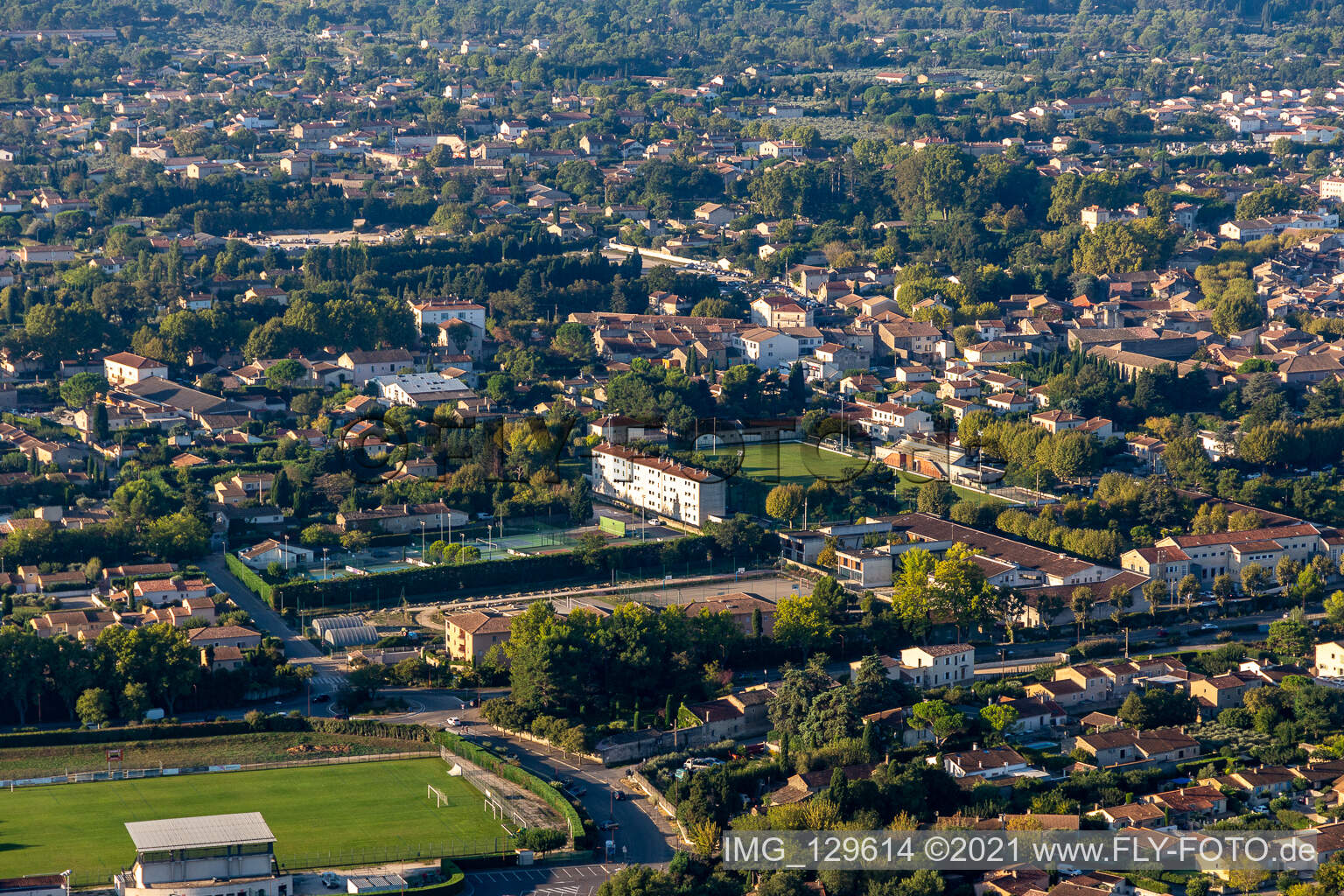 Stade de la Petite Crau in Saint-Rémy-de-Provence im Bundesland Bouches-du-Rhône, Frankreich