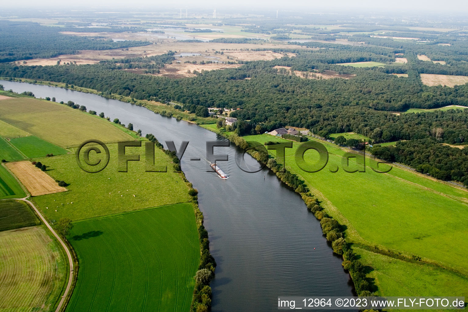 Luftbild von De Hamert im Bundesland Limburg, Niederlande