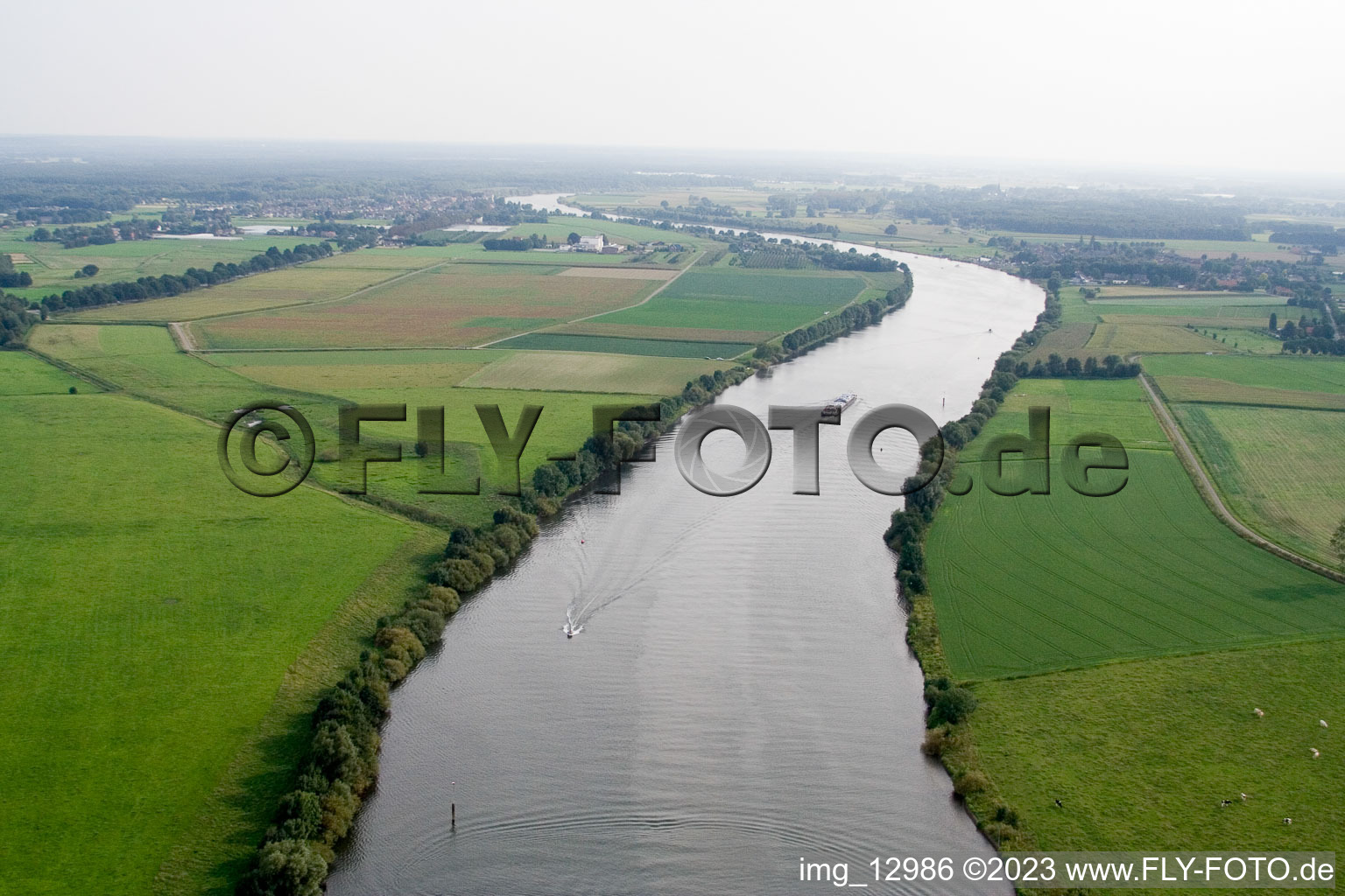 Drohnenaufname von De Hamert im Bundesland Limburg, Niederlande