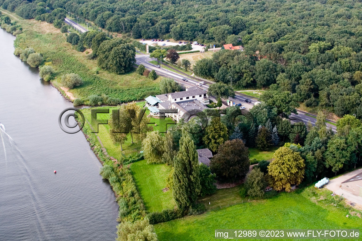 De Hamert im Bundesland Limburg, Niederlande von einer Drohne aus