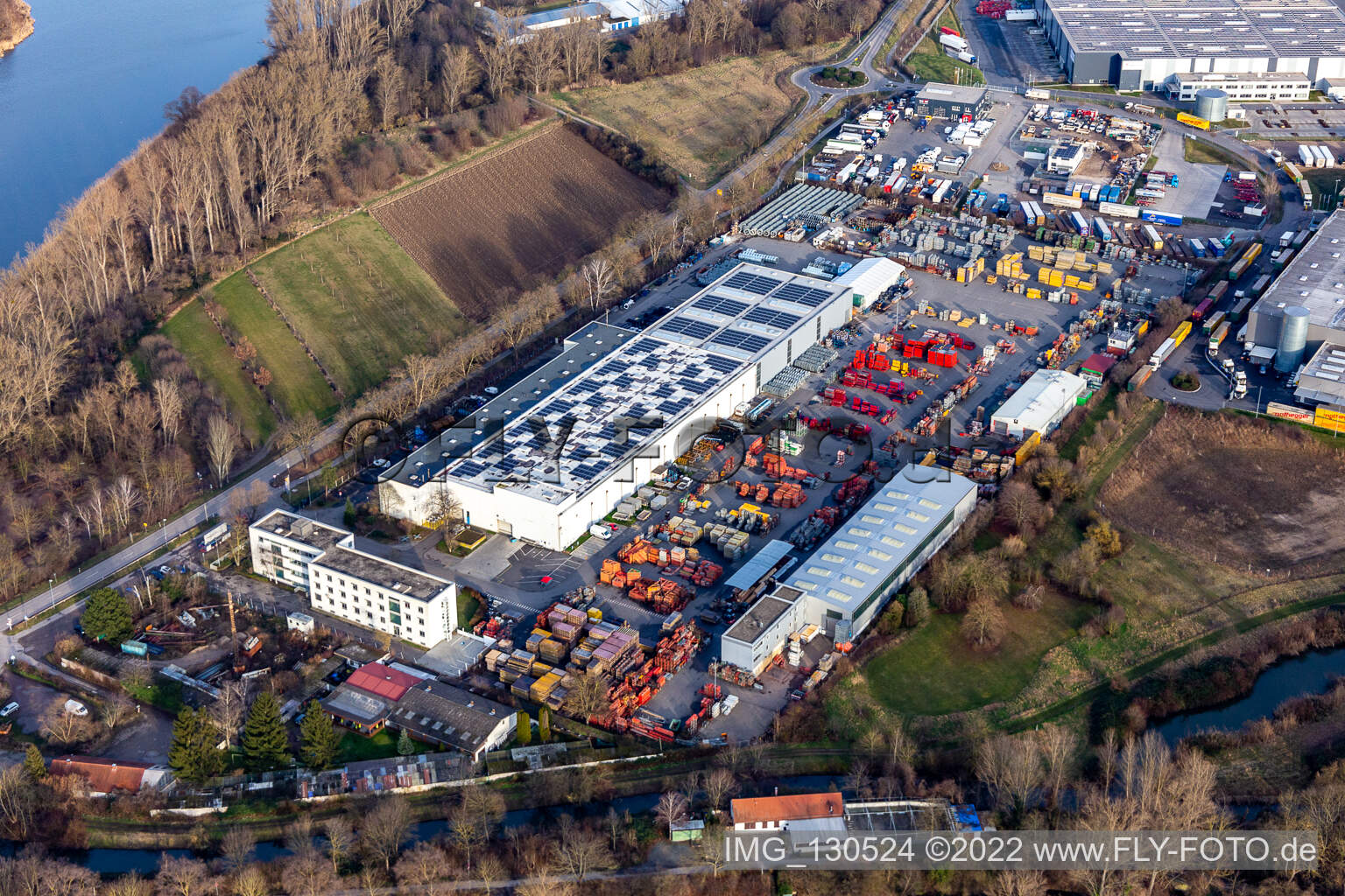 Abu Allgemeine Bau-Union GmbH,  BBV Systems GmbH im Ortsteil Roxheim in Bobenheim-Roxheim im Bundesland Rheinland-Pfalz, Deutschland