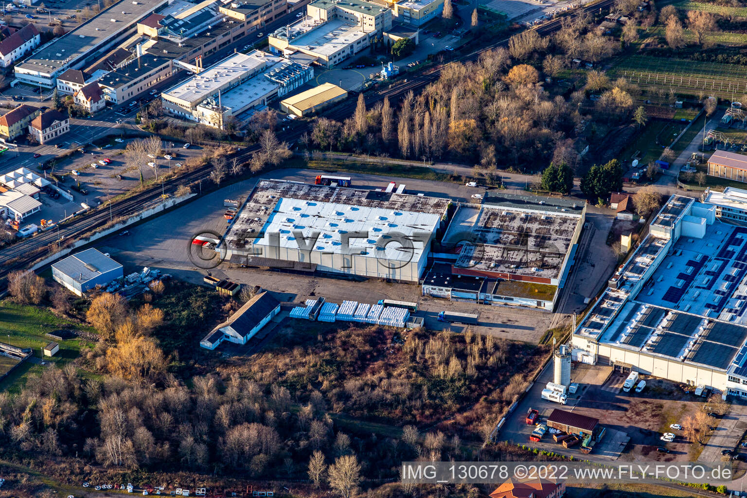 Luftaufnahme von CONLOG GmbH & Co. KG in Edenkoben im Bundesland Rheinland-Pfalz, Deutschland