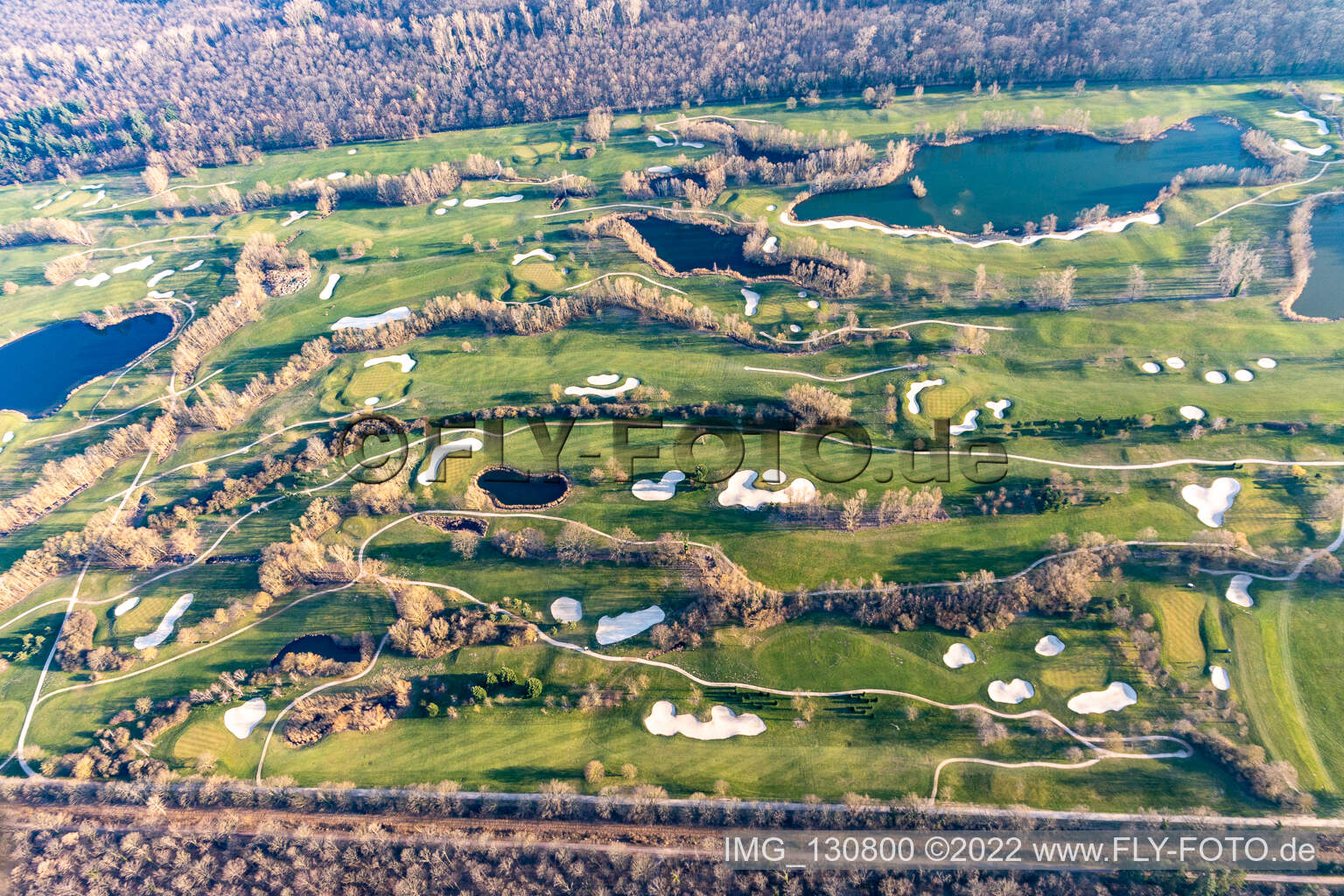Golfanlage Landgut Dreihof - GOLF absolute in Essingen im Bundesland Rheinland-Pfalz, Deutschland aus der Luft