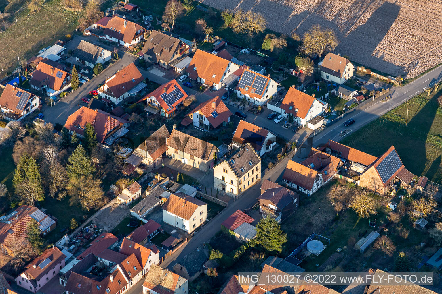 Westheim im Bundesland Rheinland-Pfalz, Deutschland aus der Luft betrachtet