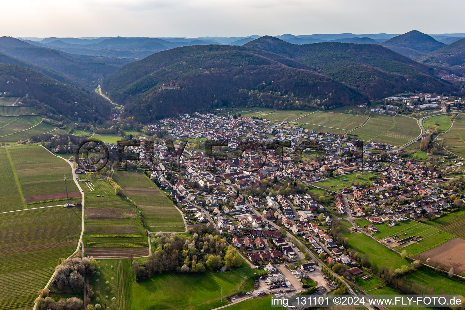 Klingbachtal in Klingenmünster im Bundesland Rheinland-Pfalz, Deutschland