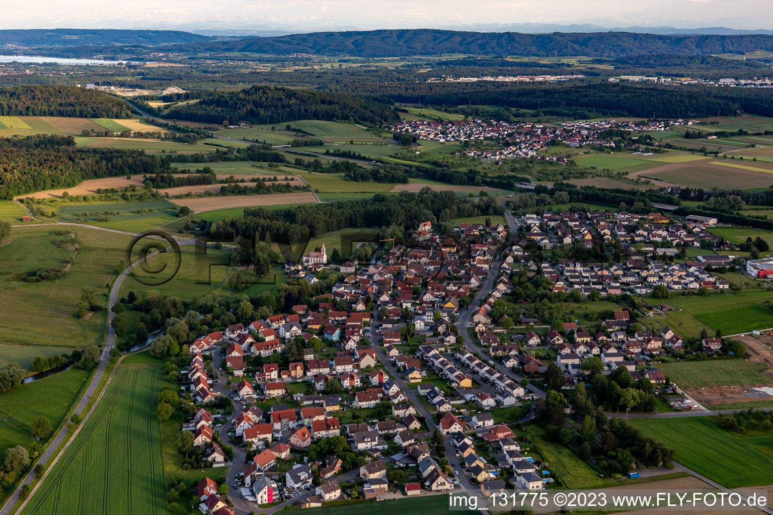 Ortsteil Beuren an der Aach in Singen im Bundesland Baden-Württemberg, Deutschland