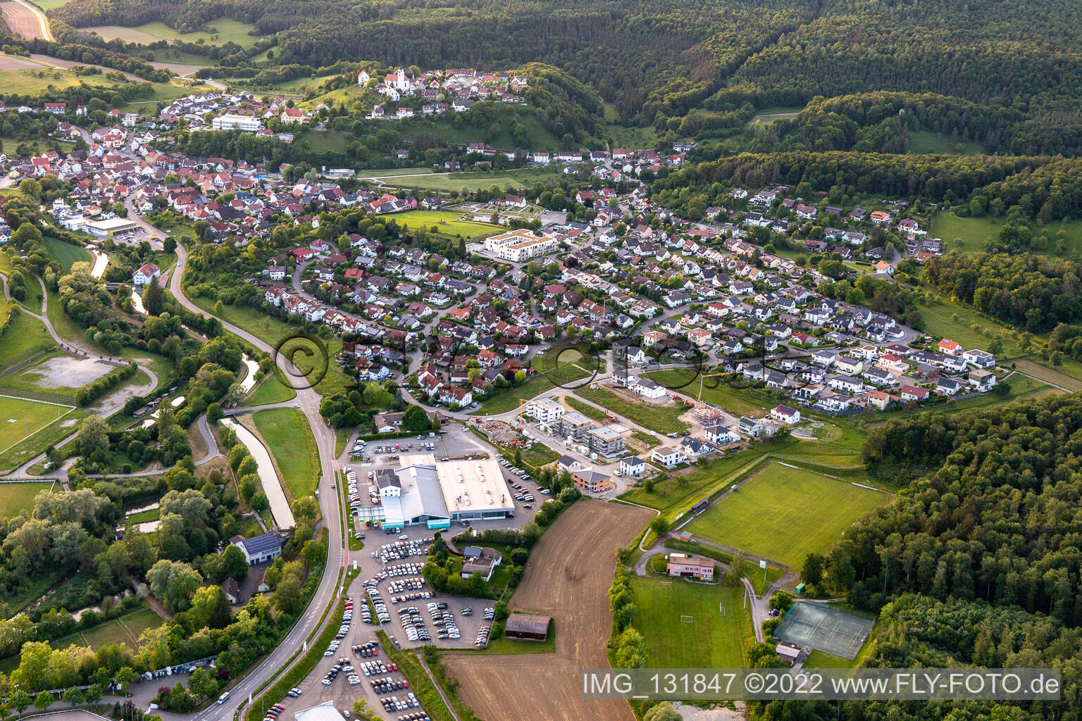 Luftbild von Gohm + Graf Hardenberg GmbH in Aach im Bundesland Baden-Württemberg, Deutschland