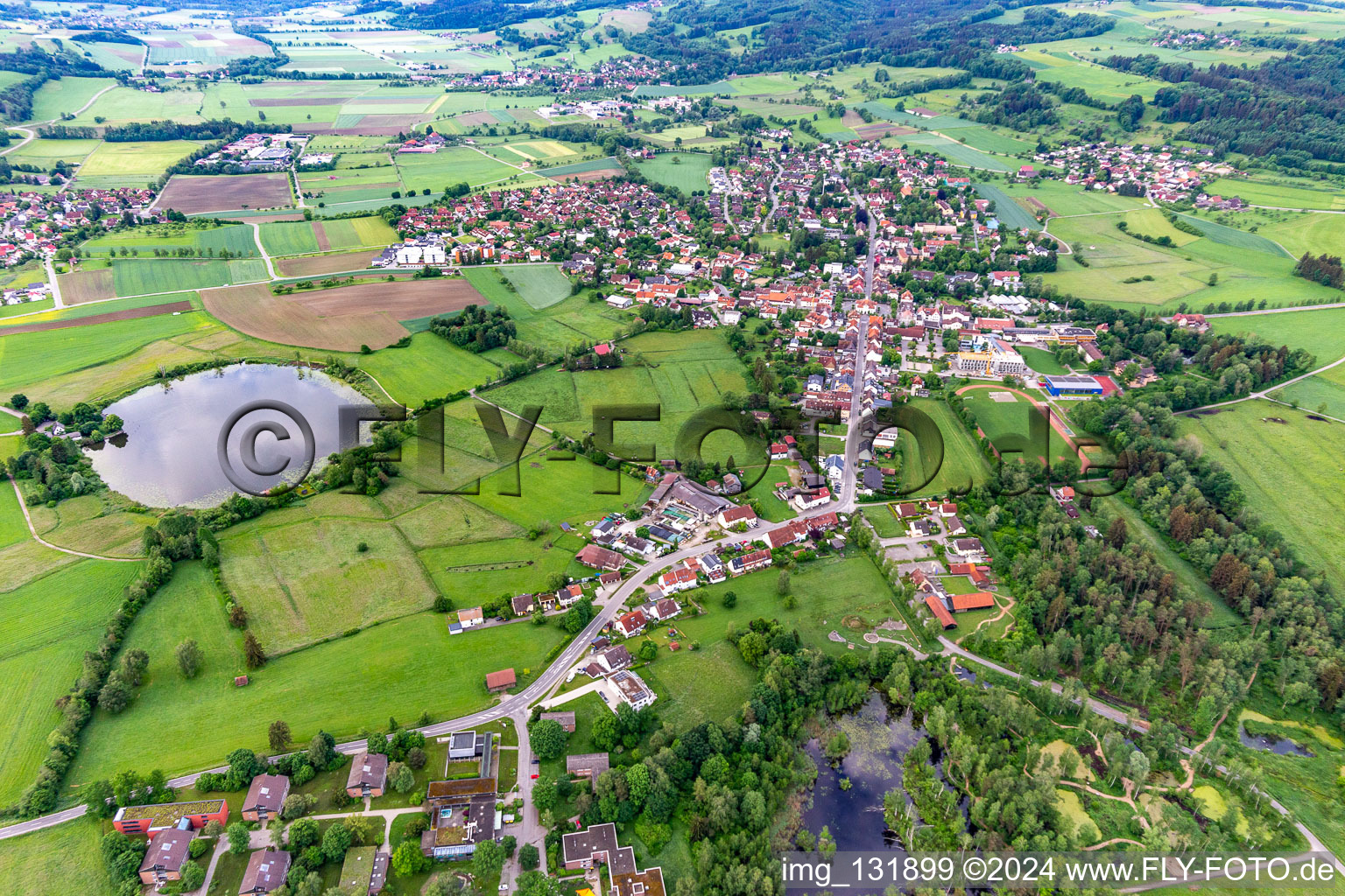 Ortsteil Niederweiler in Wilhelmsdorf im Bundesland Baden-Württemberg, Deutschland