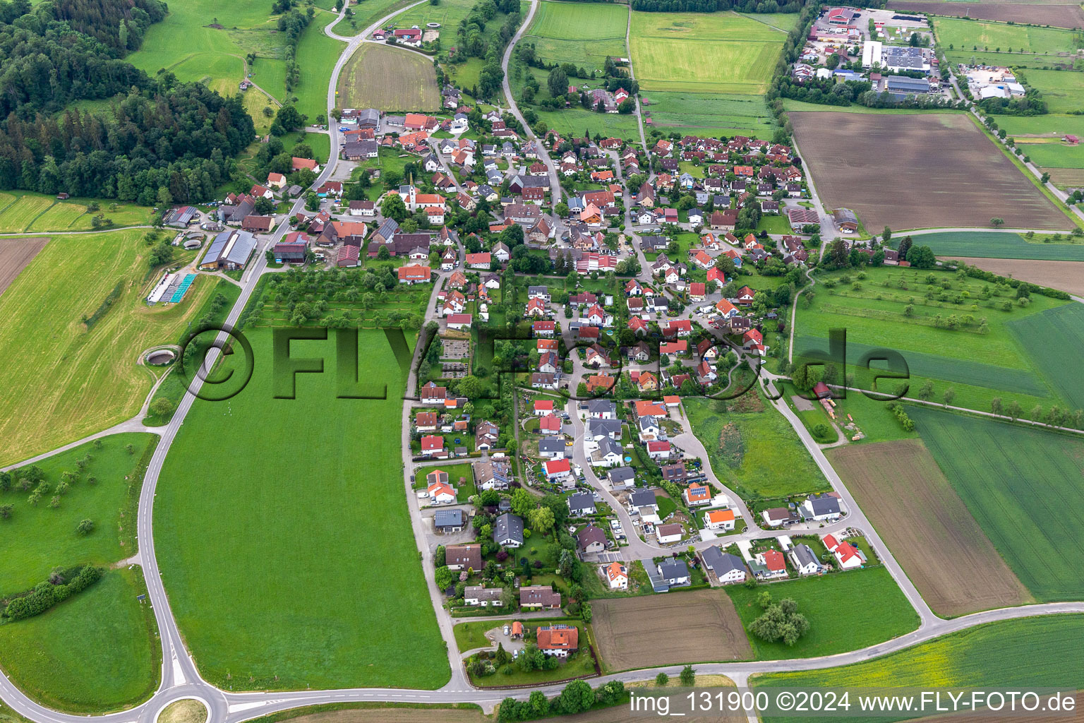 Esenhausen in Wilhelmsdorf im Bundesland Baden-Württemberg, Deutschland