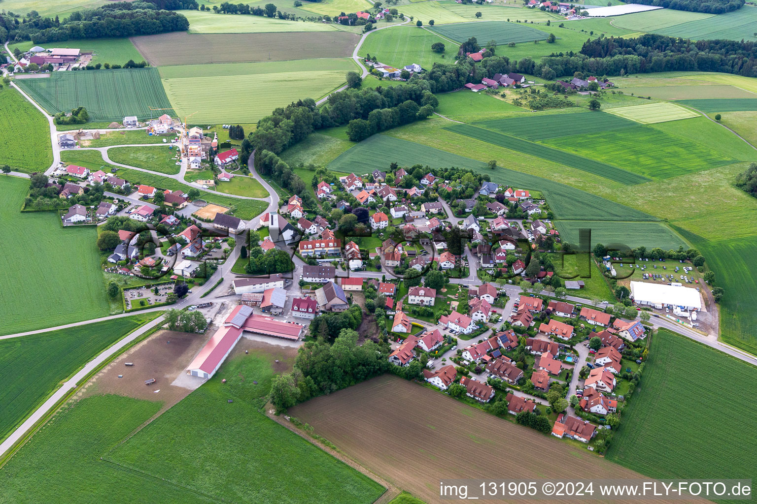 Ortsteil Zogenweiler in Horgenzell im Bundesland Baden-Württemberg, Deutschland