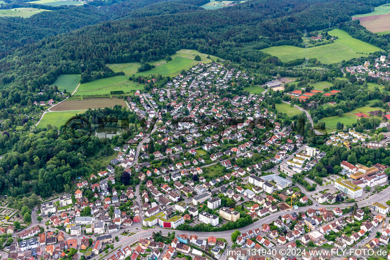 Kreuzbergweiher, Burach in Weingarten bei Ravensburg im Bundesland Baden-Württemberg, Deutschland