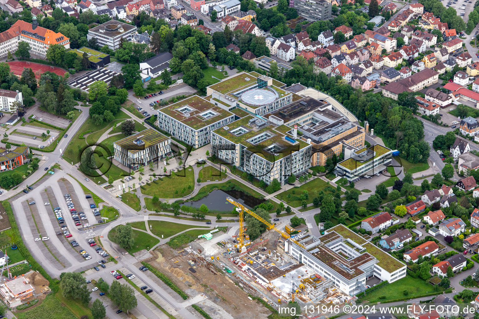 St. Elisabethen-Klinikum in Ravensburg im Bundesland Baden-Württemberg, Deutschland