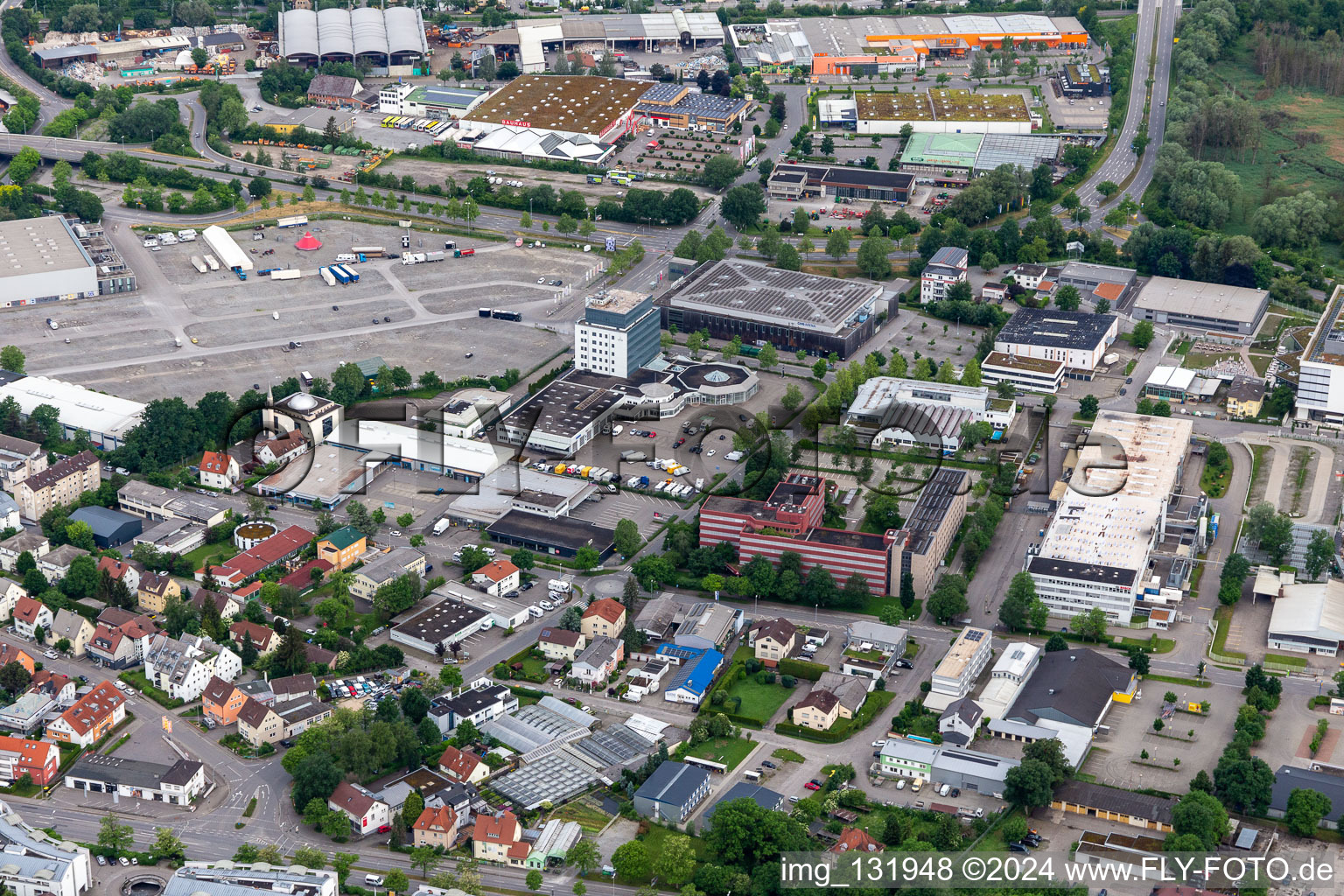 Eissporthalle Ravensburg - CHG Arena  Robert Bosch Power Tools GmbH (ehemals Hawera) im Bundesland Baden-Württemberg, Deutschland