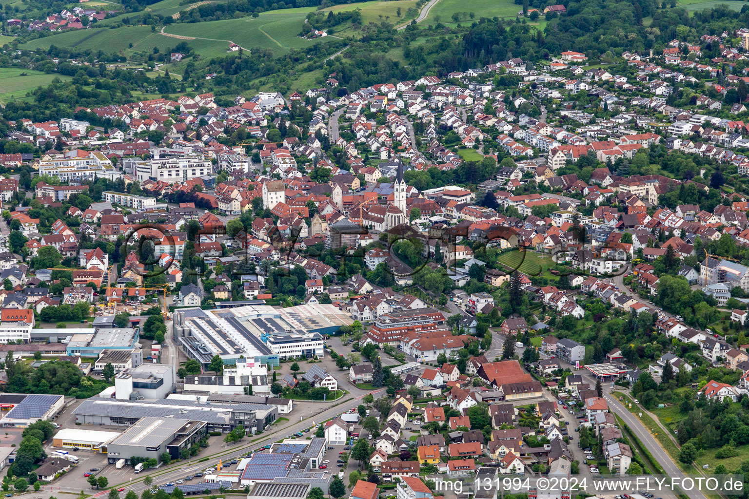 Markdorf im Bundesland Baden-Württemberg, Deutschland