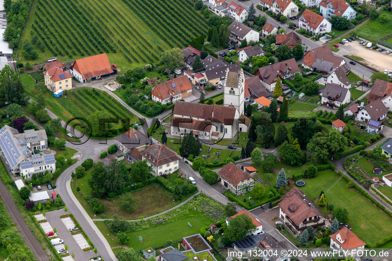 Kirche St. Georg in Bermatingen im Bundesland Baden-Württemberg, Deutschland