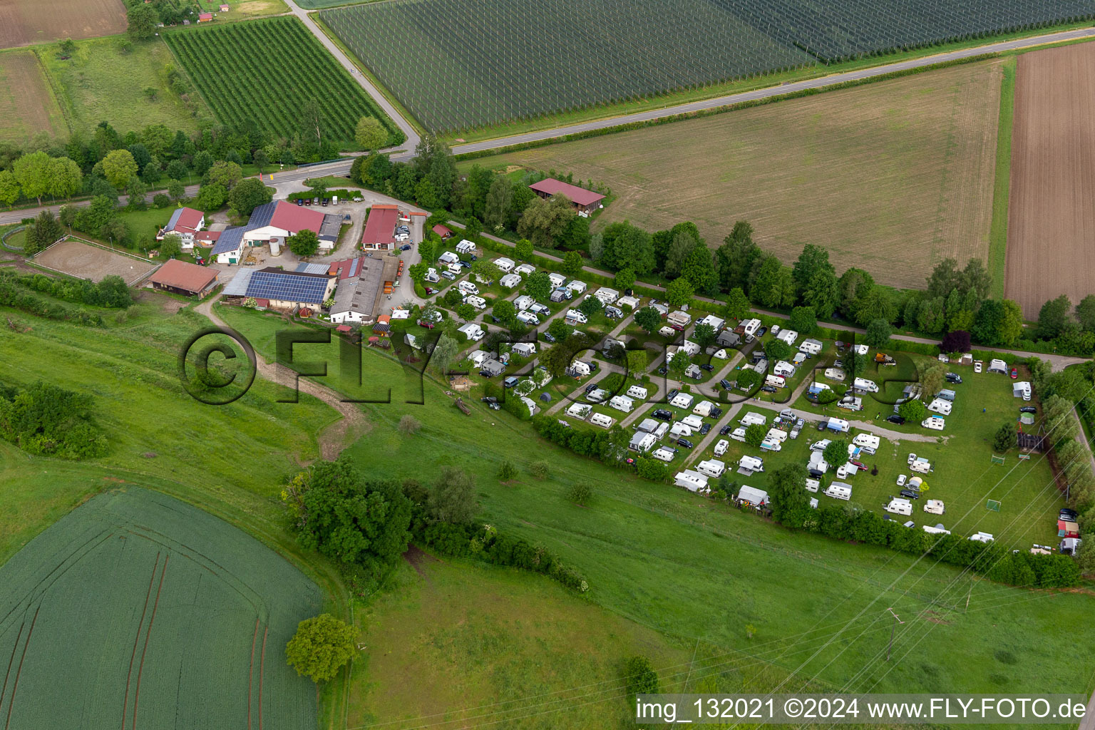 Campinghof Salem im Ortsteil Neufrach im Bundesland Baden-Württemberg, Deutschland