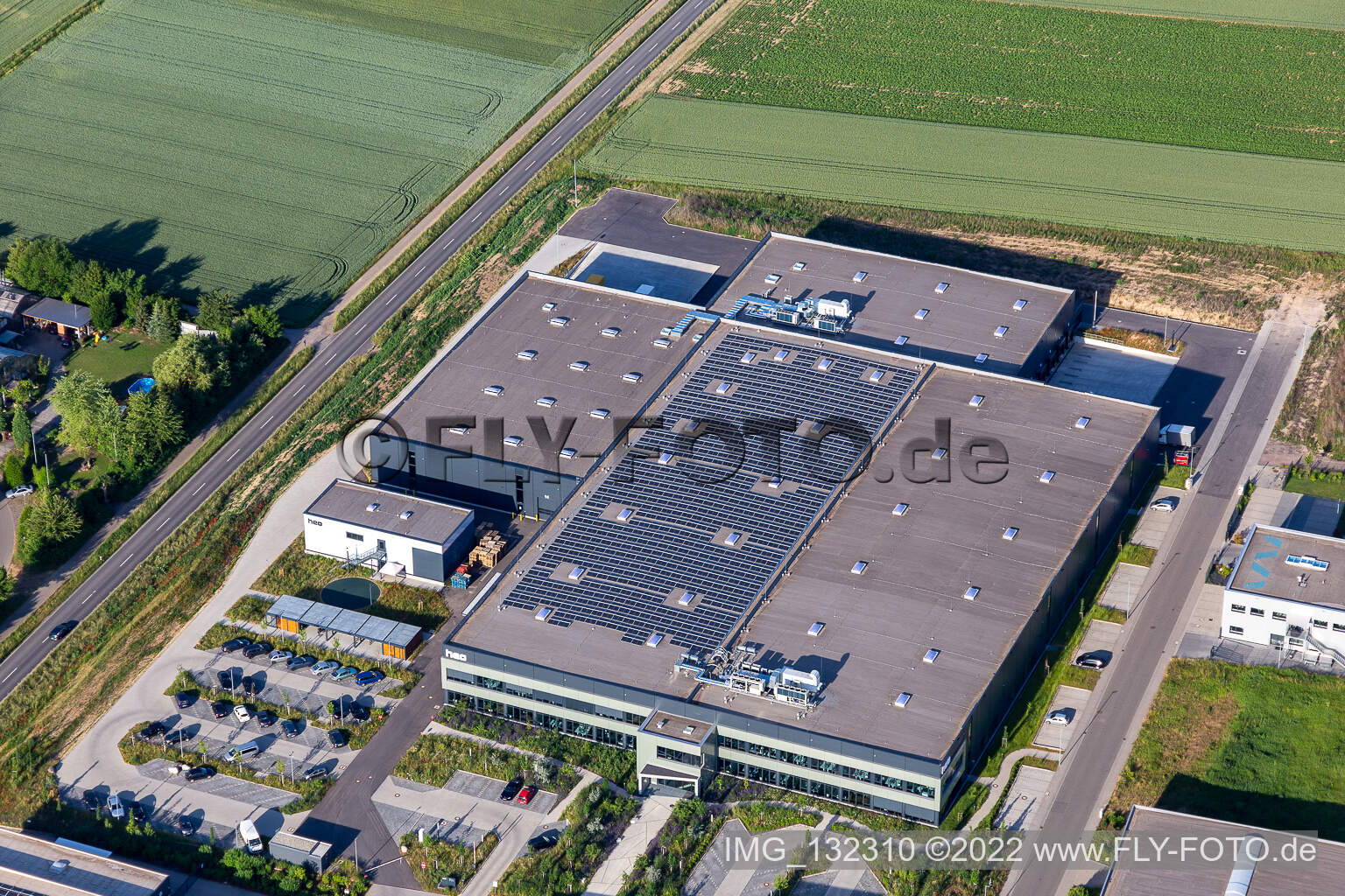 Heo GmbH im Ortsteil Herxheim in Herxheim bei Landau/Pfalz im Bundesland Rheinland-Pfalz, Deutschland