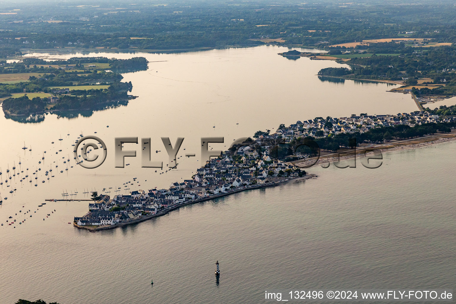 Île-Tudy im Bundesland Finistère, Frankreich