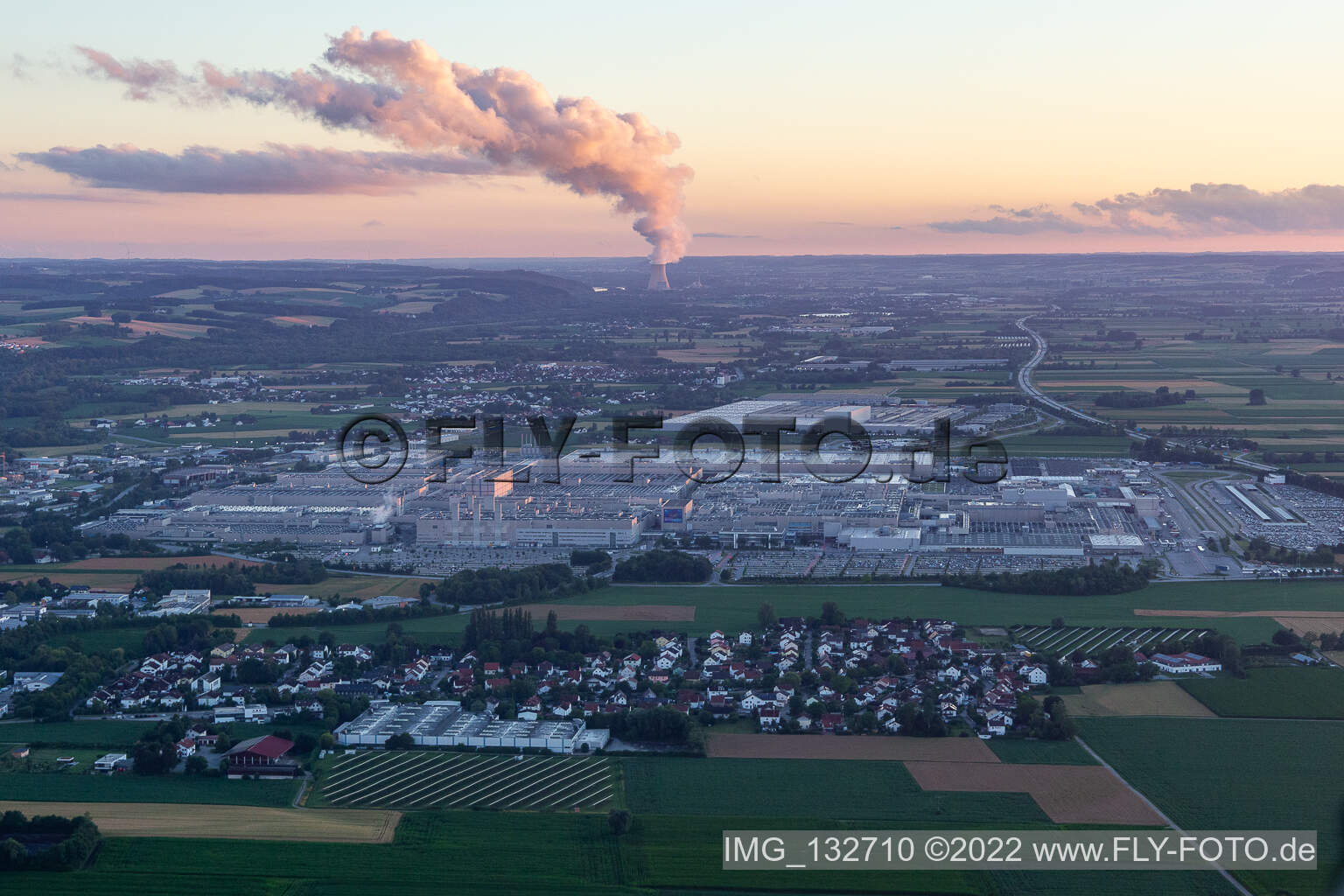 BMW-Werk 2.40 in Dingolfing im Bundesland Bayern, Deutschland