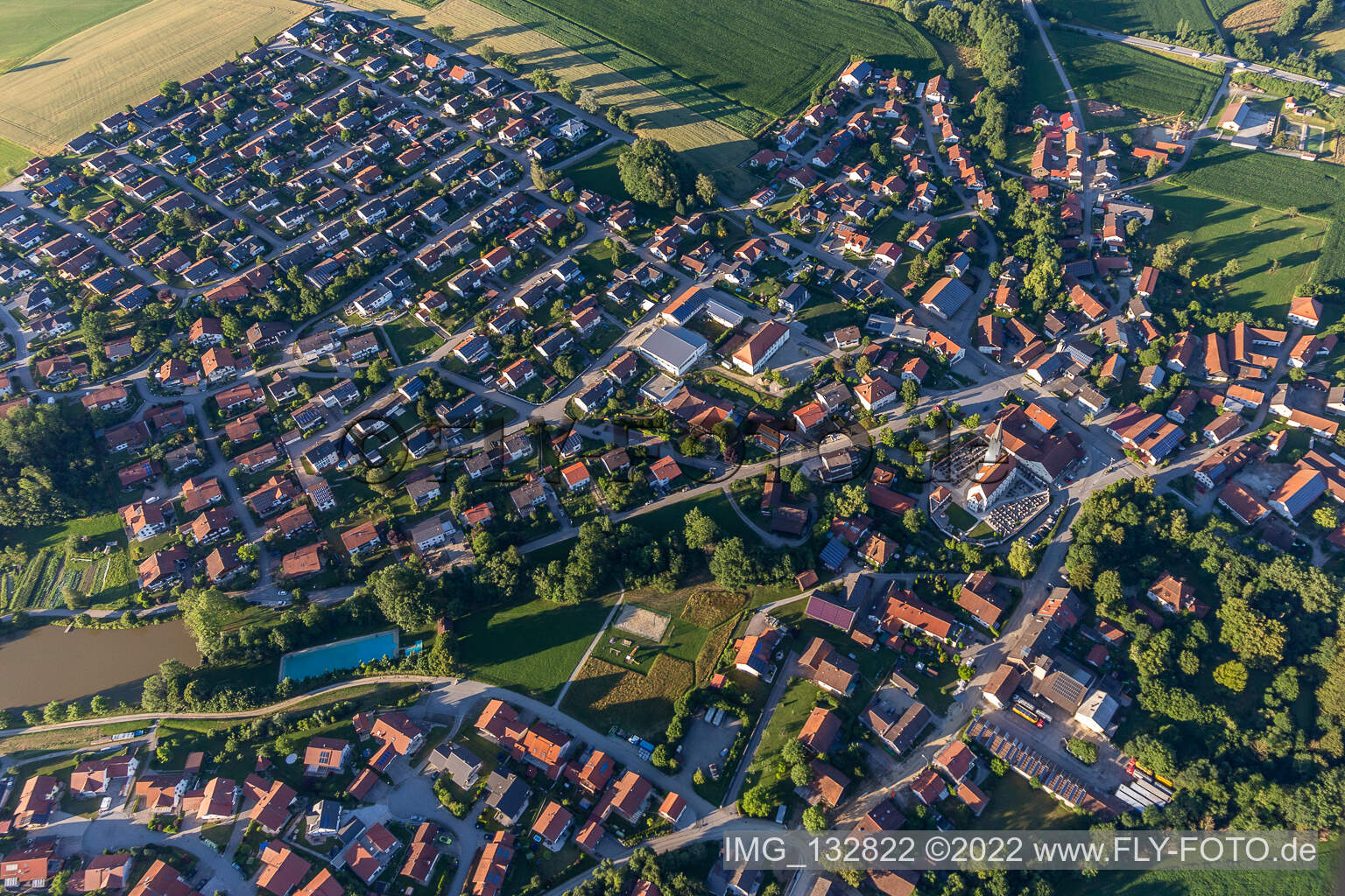 Luftbild von Malgersdorf im Bundesland Bayern, Deutschland