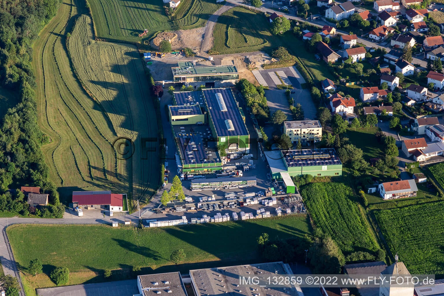 Luftbild von Pröckl GmbH in Arnstorf im Bundesland Bayern, Deutschland