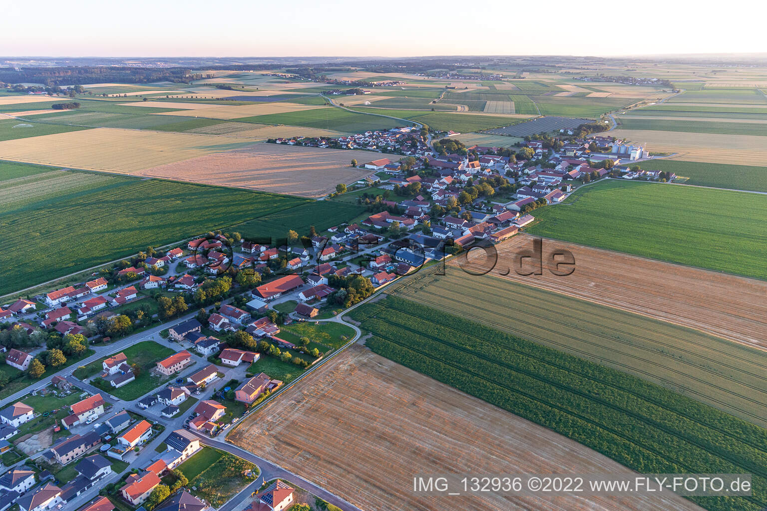Luftbild von Buchhofen im Bundesland Bayern, Deutschland