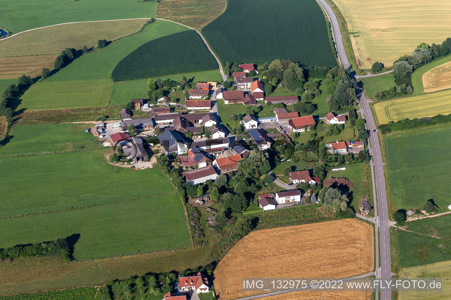 Loizenkirchen in Aham im Bundesland Bayern, Deutschland