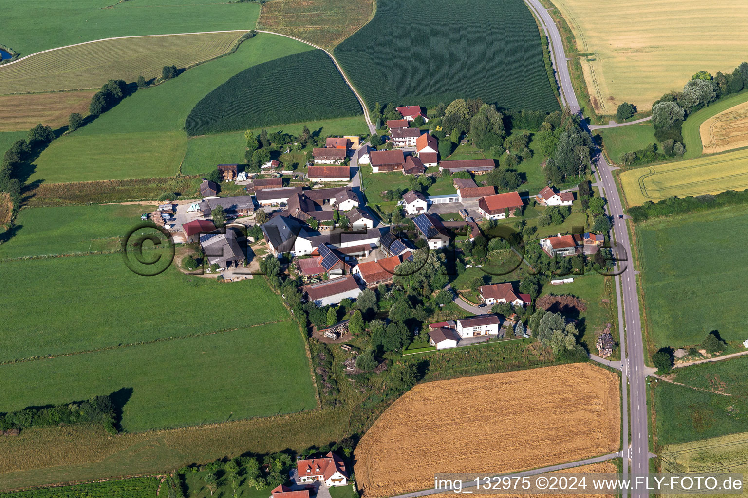 Loizenkirchen in Aham im Bundesland Bayern, Deutschland